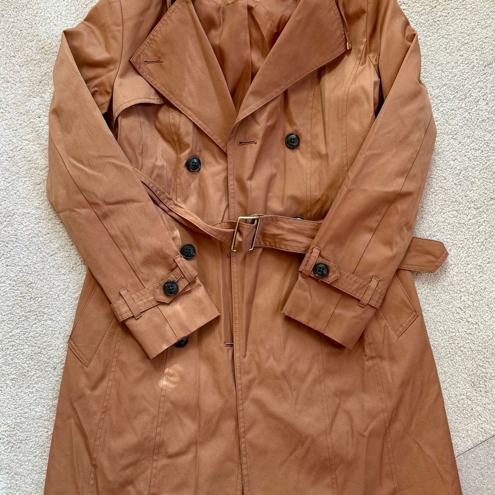 Cole Haan Tan Trench Coat for Women